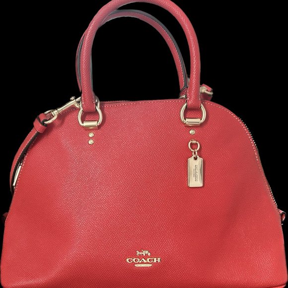 Coach Bags Red Coach Purse Like New Poshmark